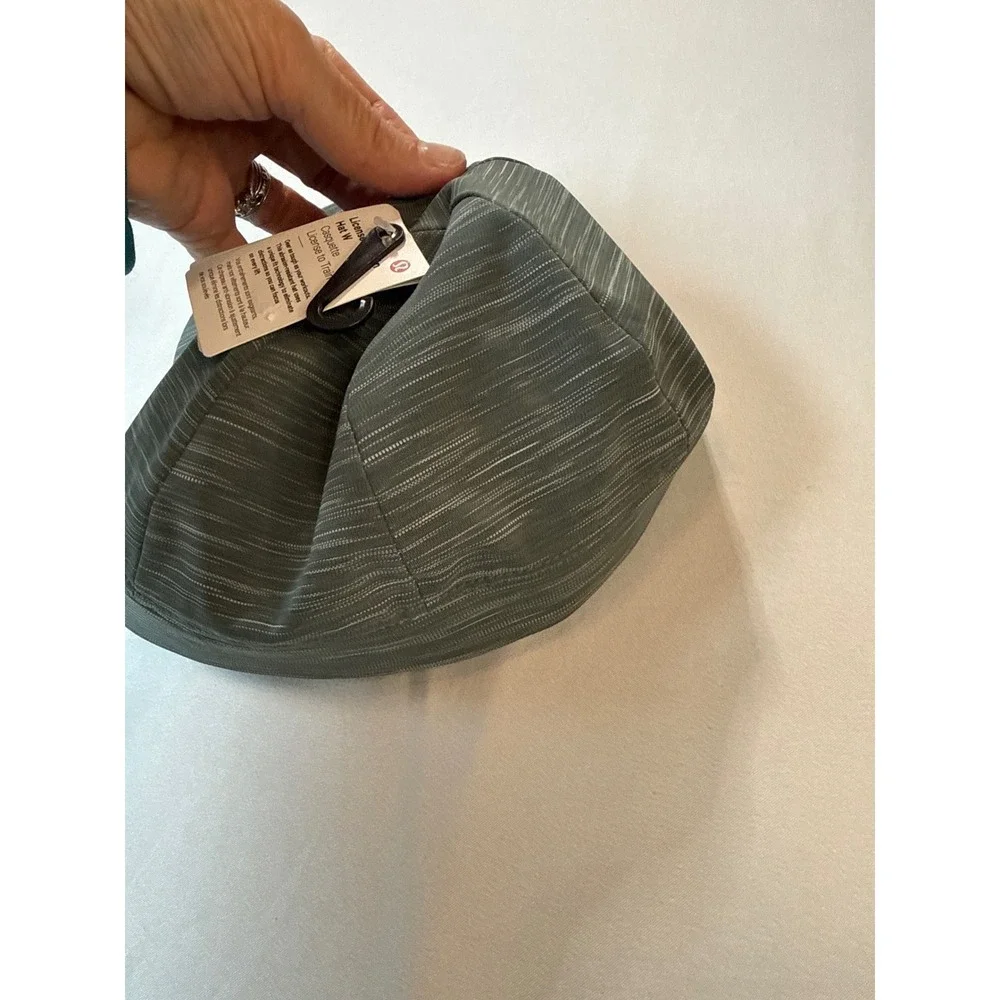 Lululemon License to Train Hat Green Space Dye LW9DNUS Training Cap S/M NEW